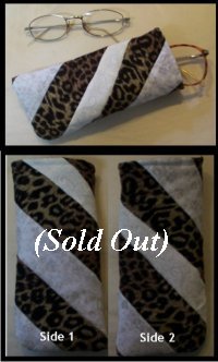 Quilted Patchwork Eyeglass Case by Long Meadow Farms Quilts